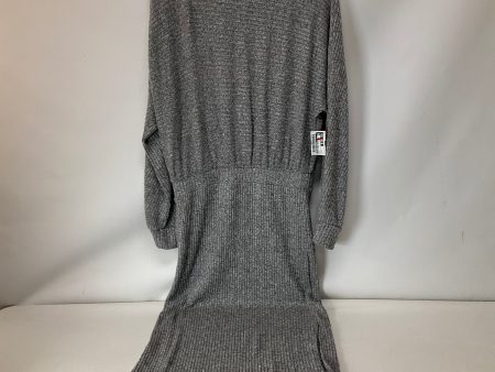 Dress Casual Maxi By Saturday sunday In Grey, Size: M Fashion