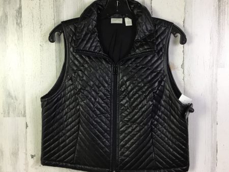 Vest Puffer & Quilted By Zenergy By Chicos In Black, Size: M Fashion