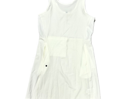 Athletic Dress By Nike Apparel In White, Size: S Cheap