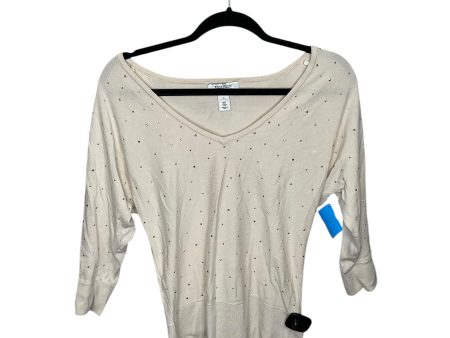 Top Long Sleeve By White House Black Market In Tan, Size: S on Sale