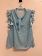 Top Short Sleeve By Clothes Mentor In Blue, Size: Xl For Cheap