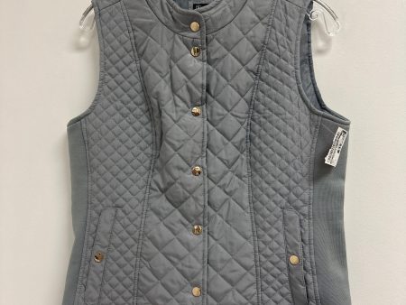 Vest Puffer & Quilted By New Directions In Grey, Size: S Fashion