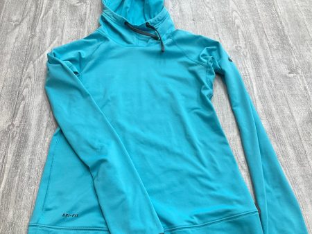 Athletic Sweatshirt Hoodie By Nike In Blue, Size: S For Discount