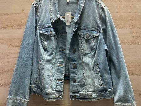 Jacket Denim By Lane Bryant In Blue Denim, Size: 18 Fashion