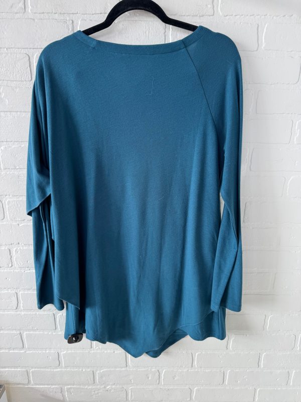 Tunic Long Sleeve By Soft Surroundings In Blue, Size: M For Discount