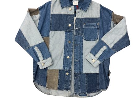 Jacket Denim By Bdg In Blue Denim, Size: L Online Hot Sale