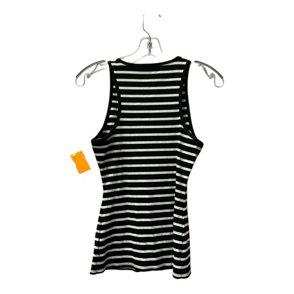 Top Sleeveless By Cme In Black & White, Size:M Online Sale