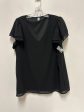 Top Short Sleeve By Clothes Mentor In Black, Size: Xl Cheap