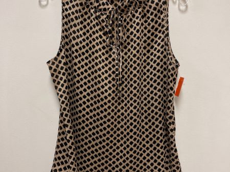 Top Sleeveless By New York And Co In Black & Cream, Size: M Supply