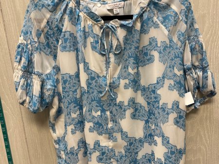 Top Short Sleeve By Current Air In Floral Print, Size: S Cheap