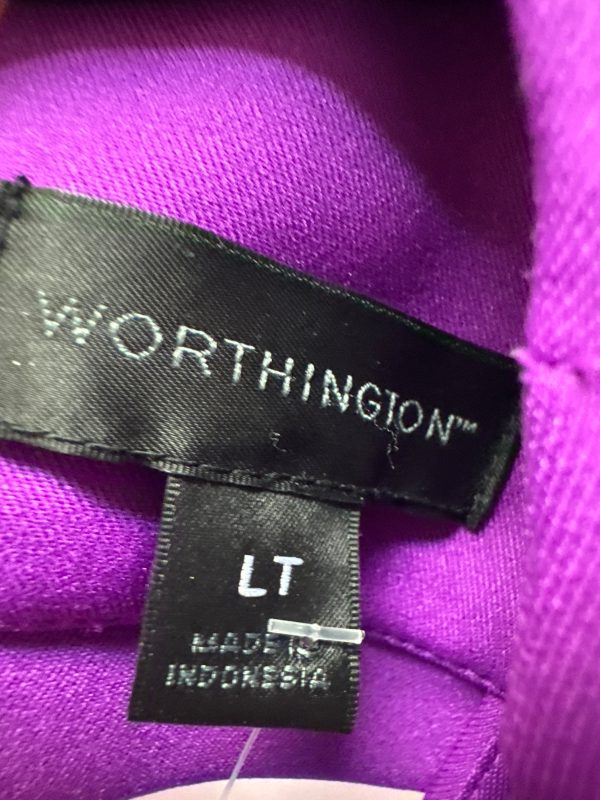 Top Sleeveless By Worthington In Purple, Size: L For Sale