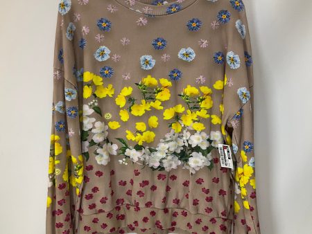 Sweatshirt Crewneck By Cmc In Floral Print, Size: S Hot on Sale