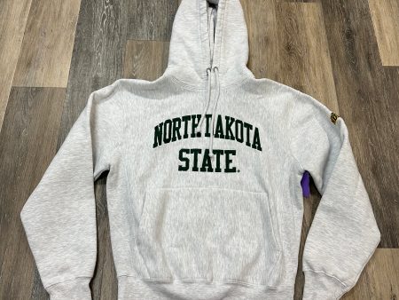 Athletic Sweatshirt Hoodie By Concepts In Grey, Size: S on Sale