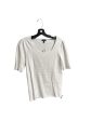 Top Short Sleeve By Talbots In White, Size: Xs Online now