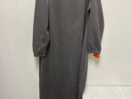 Dress Casual Maxi By Clothes Mentor In Grey, Size: L For Sale