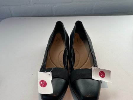 Shoes Flats By Clarks In Black, Size: 9.5 Discount