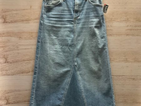 Skirt Maxi By Joes Jeans In Blue Denim, Size: 6 For Sale