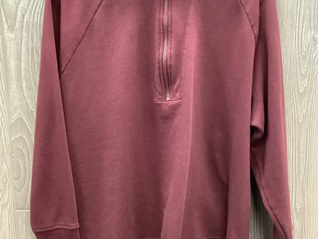 Top Long Sleeve By Terra & Sky In Purple, Size: 2x For Cheap