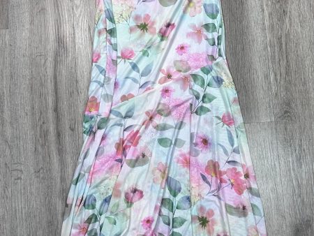 Dress Casual Midi By Blue Blush In Floral Print, Size: L Online Hot Sale