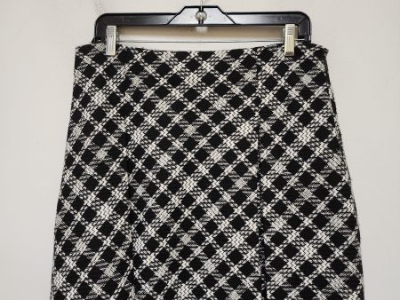 Skirt Designer By Karl Lagerfeld In Black & White, Size: 10 Supply