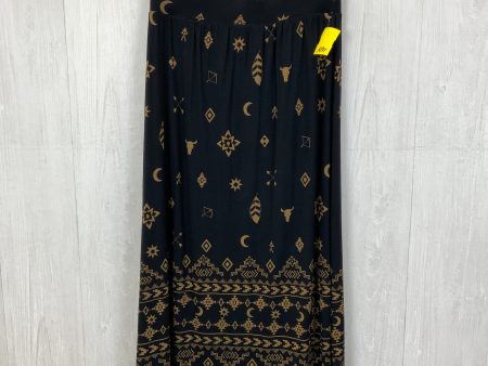 Skirt Maxi By Coldwater Creek In Black & Brown, Size: Xs Cheap