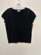 Top Short Sleeve By Calvin Klein In Black, Size: M For Sale