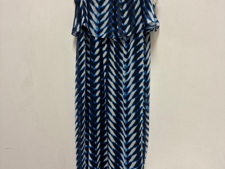 Dress Casual Maxi By Maggy London In Blue, Size: Xl Online Hot Sale