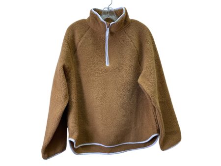 Athletic Fleece By J. Crew In Brown, Size:L Online Sale