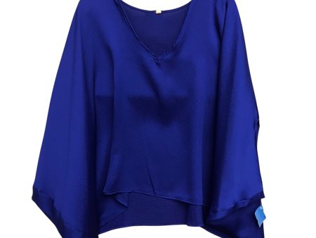 Top Ls By Tyche In Blue, Size:M on Sale