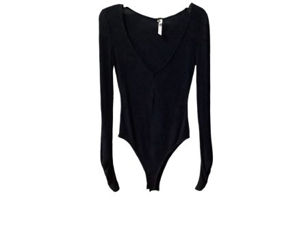 Bodysuit By Free People In Black, Size: S Fashion