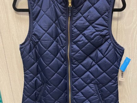 Vest Puffer & Quilted By Old Navy In Blue, Size: S For Cheap