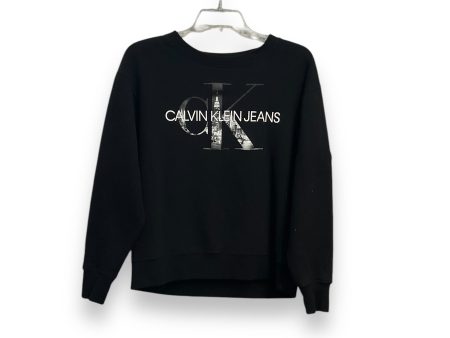 Sweatshirt Crewneck By Calvin Klein Performance In Black, Size: Xs For Discount