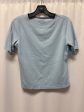 Top Short Sleeve By Adrienne Vittadini In Blue, Size: S For Sale