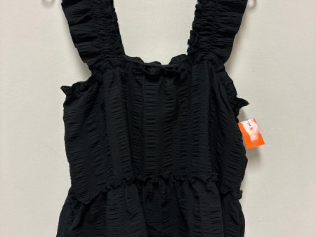 Top Sleeveless By Clothes Mentor In Black, Size: 2x on Sale