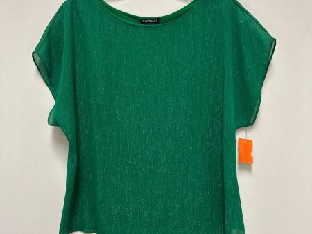 Top Short Sleeve By Express In Green, Size: M For Sale