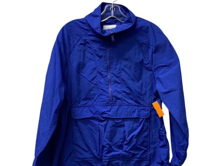 Athletic Jacket By Banana Republic In Blue, Size:S Online now