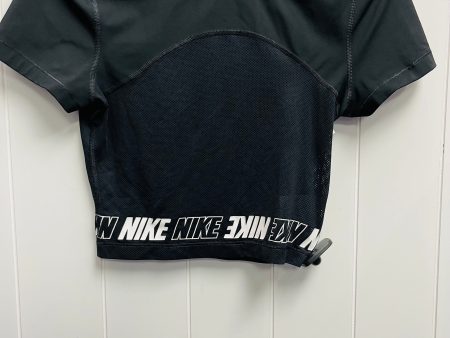 Athletic Top Short Sleeve By Nike Apparel In Black, Size: Xs Online now