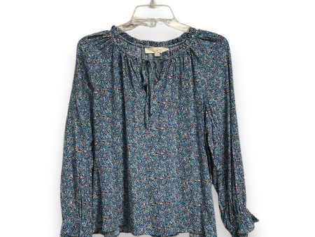 Blouse Long Sleeve By Loft In Floral Print, Size: Xs Supply