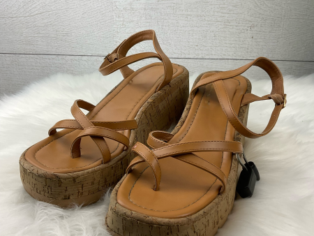 Shoes Heels Block By Madden Girl In Brown, Size: 8.5 Online now