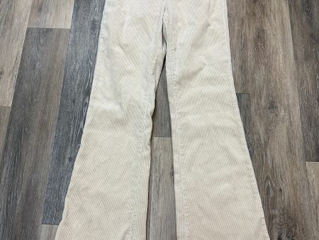 Pants Corduroy By Zara In Cream, Size: 6 Online