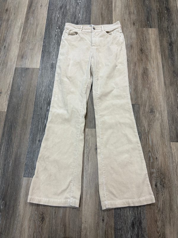 Pants Corduroy By Zara In Cream, Size: 6 Online