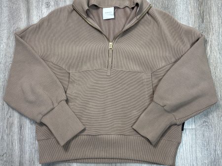 Sweatshirt Collar By Varley In Brown, Size: Xs Hot on Sale