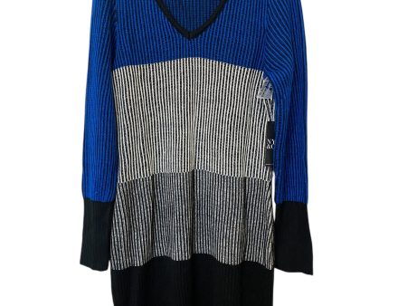 Dress Sweater By New York And Co In Blue, Size: L Hot on Sale