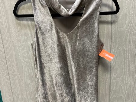 Top Sleeveless By Etcetra In Silver, Size: Xs For Sale