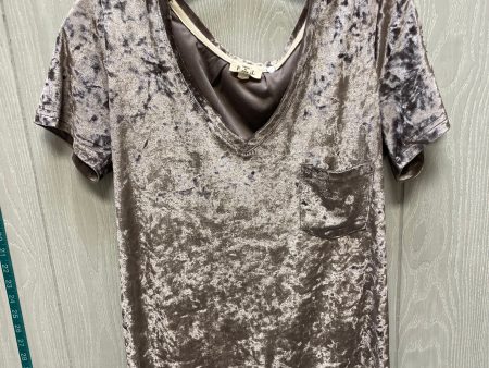 Top Short Sleeve By Pol In Mauve, Size: S Supply