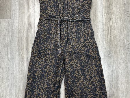 Jumpsuit By Banana Republic In Leopard Print, Size: Xs For Sale