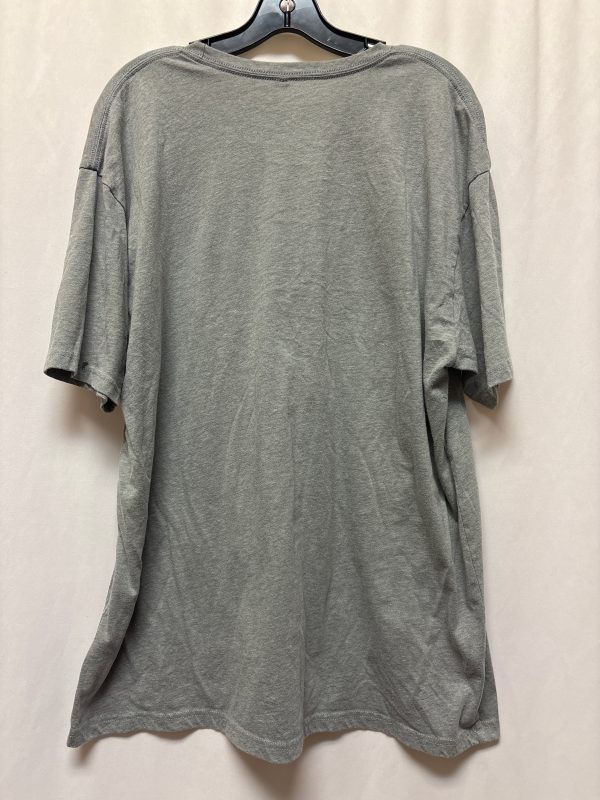 Top Short Sleeve By Next Level In Grey, Size: Xxl Supply