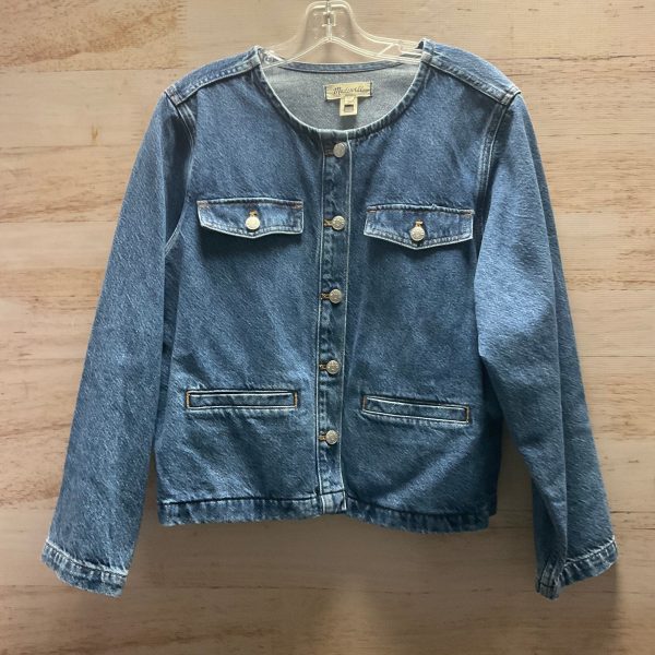 Jacket Denim By Madewell In Blue, Size: Xl Fashion