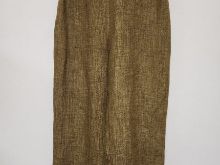 Pants Linen By Eileen Fisher In Green, Size: 4 Online now