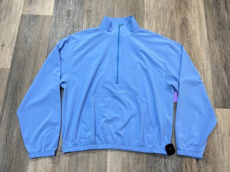 Athletic Top Long Sleeve Collar By Beyond Yoga In Blue, Size: Xs Cheap